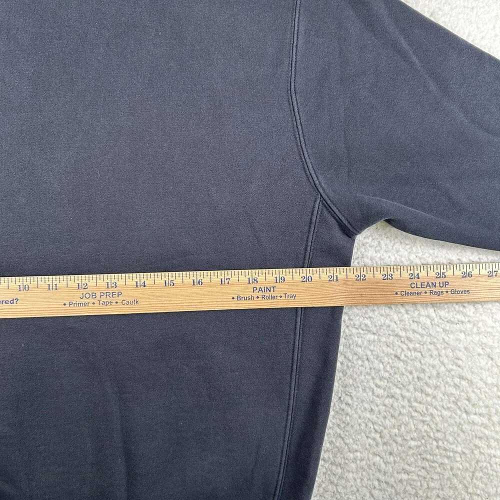 Nike Hoodie Mens Small Black Club Fleece Pullover Sweatshirt Swoosh Logo